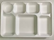 7 Compartment Plates – 7 – Quantity 25 (Pcs)