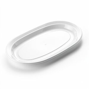 BG116 (9 INCH OVAL PLATE 230MM-10X50pcs/PKT)